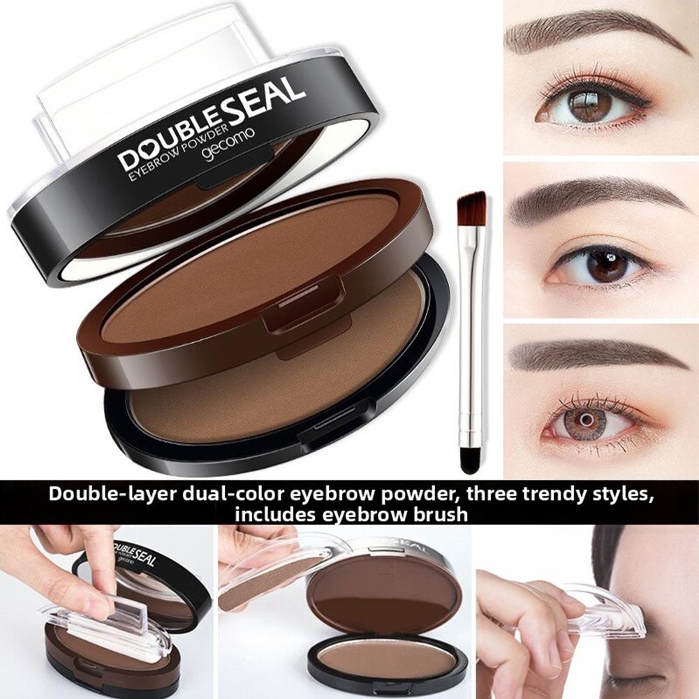 Eyebrow Pomade Pencil - Pensil Alis Dua Warna, Pomade Bedak