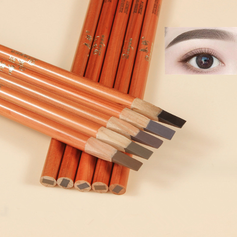 Eyebrow Pomade Pencil - Pena alis Microblading keras, penambah pensil
