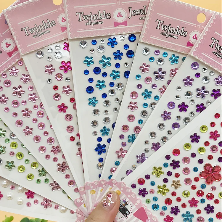 Beauty Gems Makeup - Stiker Anak-anak Mainan Wajah Perhiasan Kreatif
