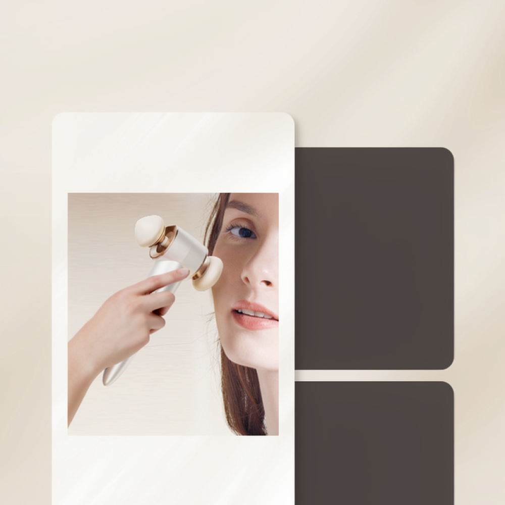 Beauty Makeup Tools Use - Aplikator Puff Rias Wajah Elektrik dengan