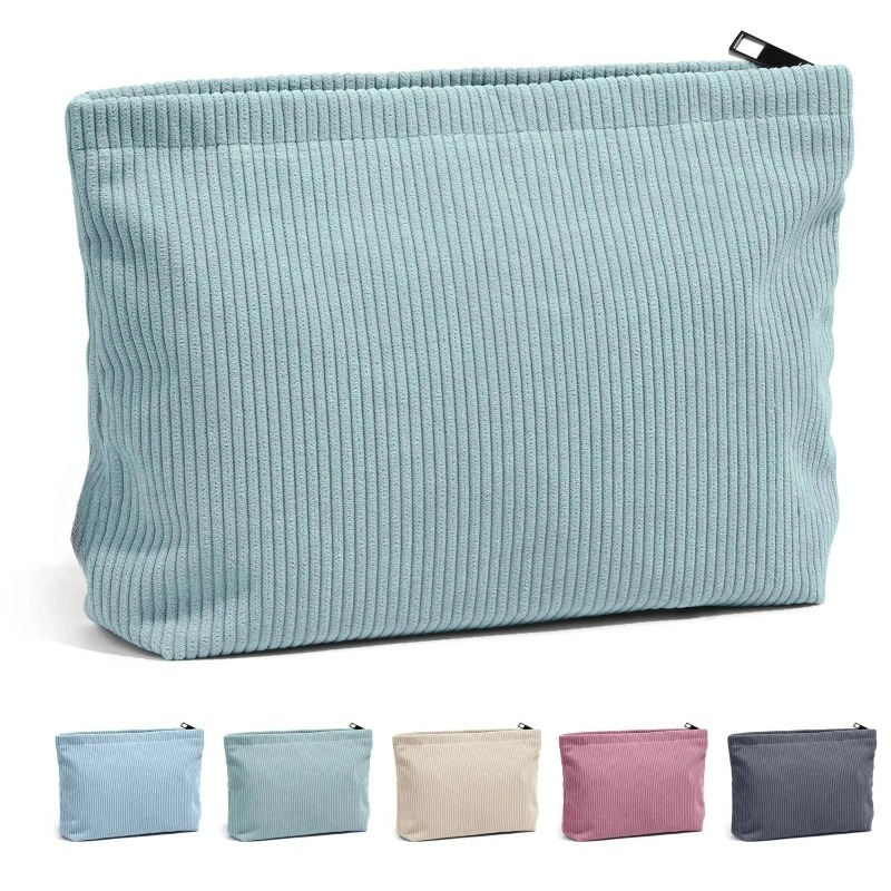 Beauty Preservation Makeup Bag - Tas Kosmetik Travel Corduroy Tas Penyimpanan