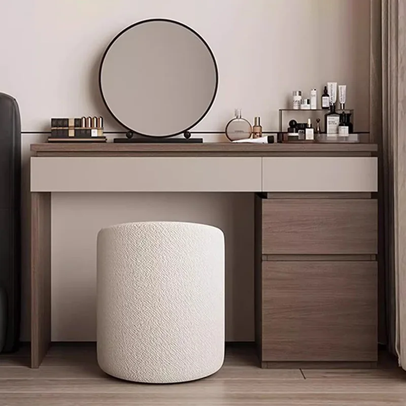 Makeup Beauty Lounge - Meja Rias Kayu Modern Sudut Ruang