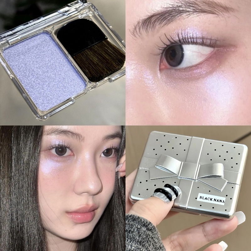 Palet Rias Wajah Punk Ice Purp - Highlighter Bronzer Palette ulasan dan harga