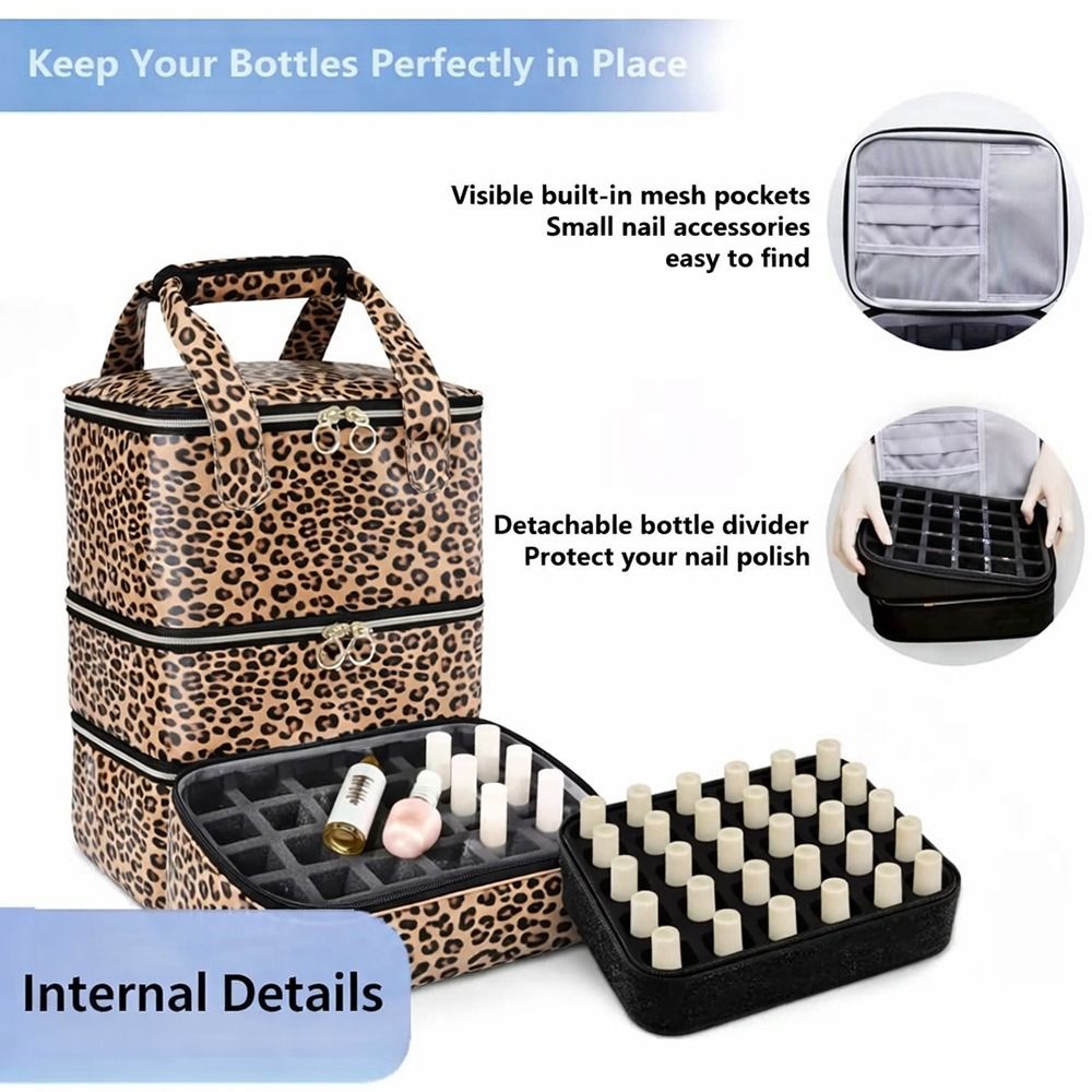 Tas Organizer Kutek 3 Lapis Mo - Beauty Preservation Makeup Bag ulasan dan harga