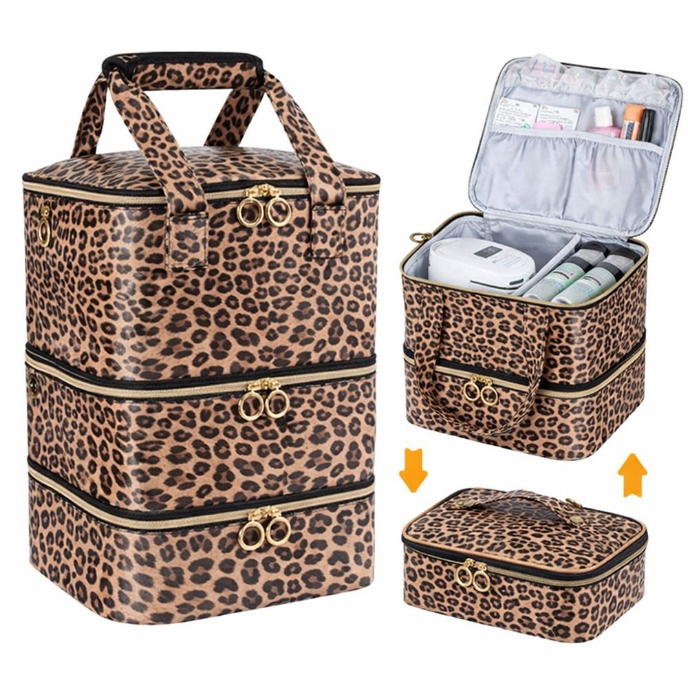 Tas Organizer Kutek 3 Lapis Mo - Beauty Preservation Makeup Bag ulasan dan harga