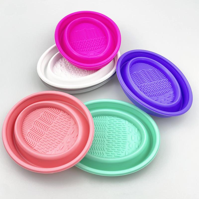 Kotak Pembersih Kuas Makeup Si - Beauty Makeup Tools Use ulasan dan harga