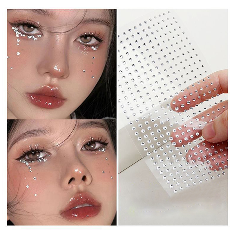 Stiker Permata Kecantikan Tato - Beauty Gems Makeup ulasan dan harga