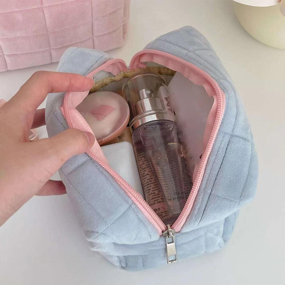 Tas Makeup Bulu Halus Lucu Unt - Beauty Preservation Makeup Bag ulasan dan harga