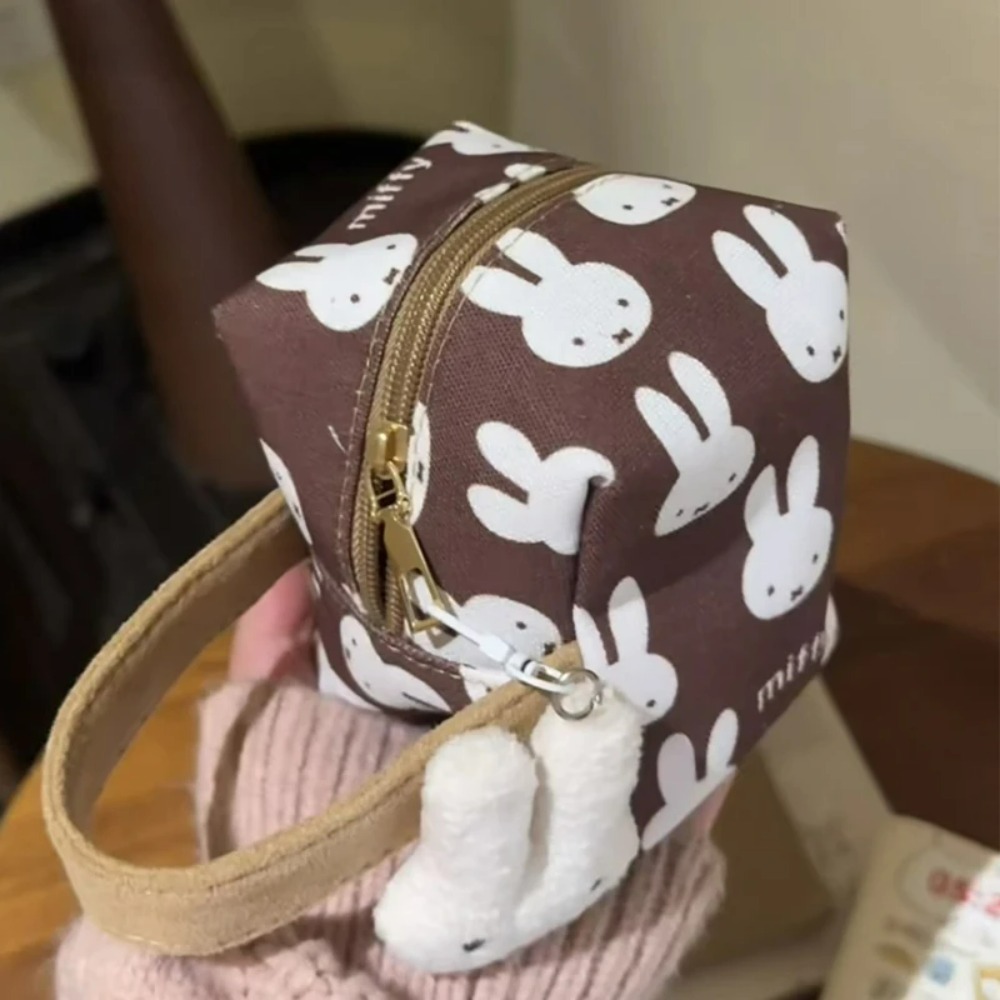 Tas Rias Kanvas Cetak Miffy Co - Beauty Preservation Makeup Bag ulasan dan harga
