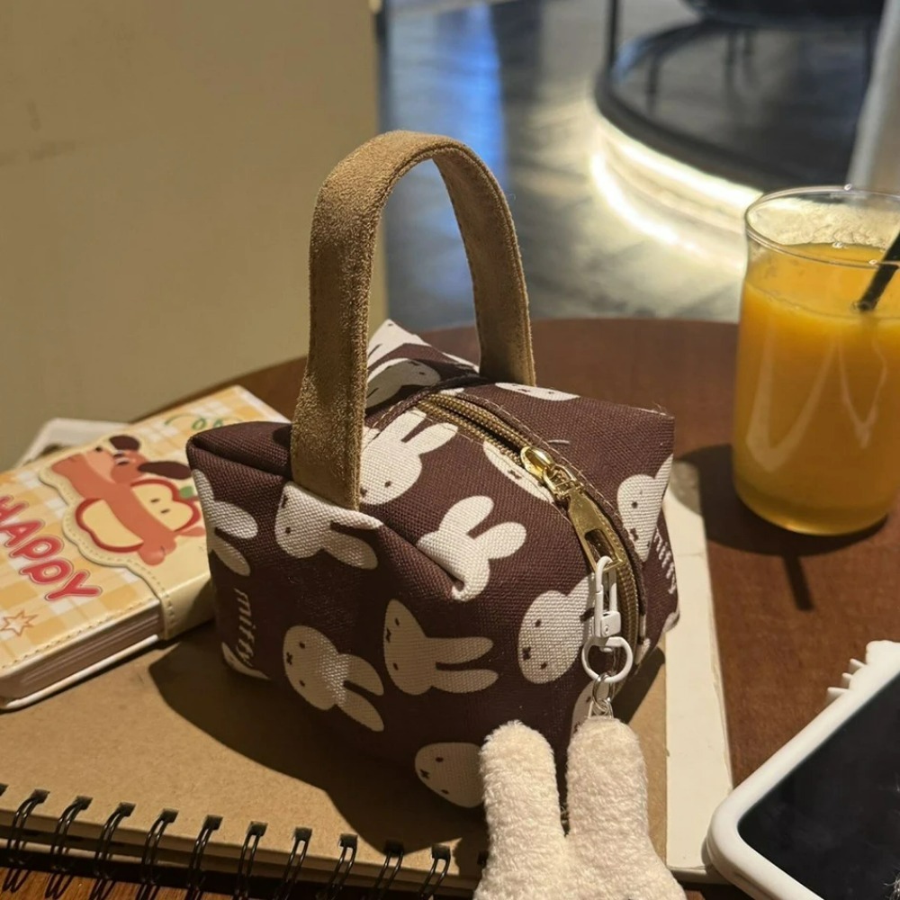 Tas Rias Kanvas Cetak Miffy Co - Beauty Preservation Makeup Bag ulasan dan harga