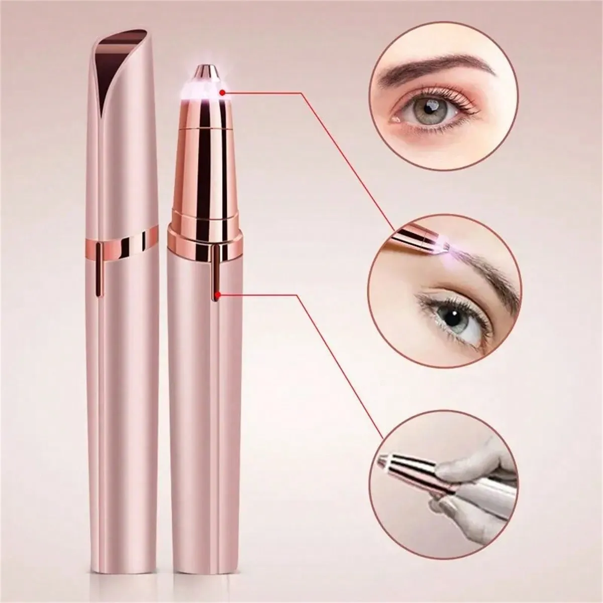Pemangkas Alis Elektrik Wanita - Eyebrow Pomade Pencil ulasan dan harga