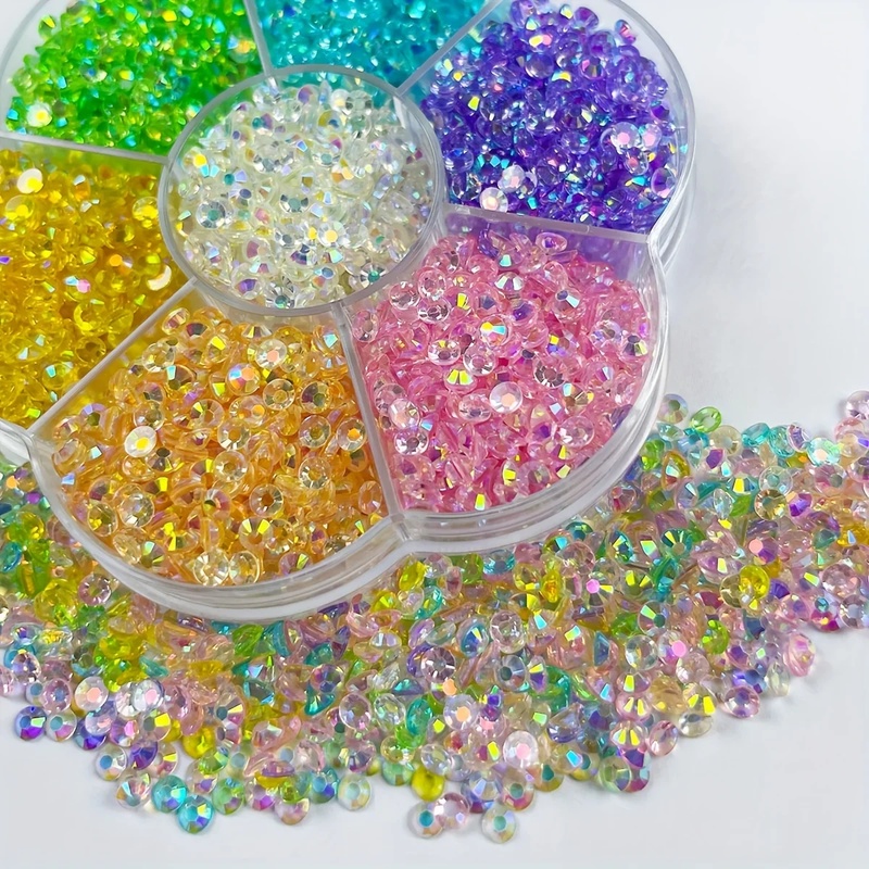 3920PCS AB Resin Flat Back Rhi - Beauty Gems Makeup ulasan dan harga