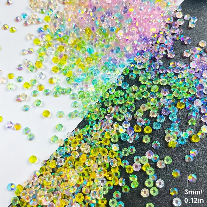 3920PCS AB Resin Flat Back Rhi - Beauty Gems Makeup ulasan dan harga