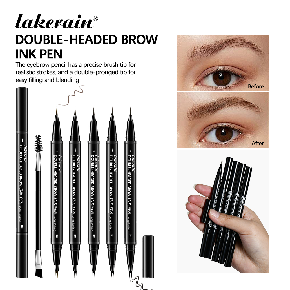 Pensil alis berkepala ganda, k - Eyebrow Pomade Pencil ulasan dan harga
