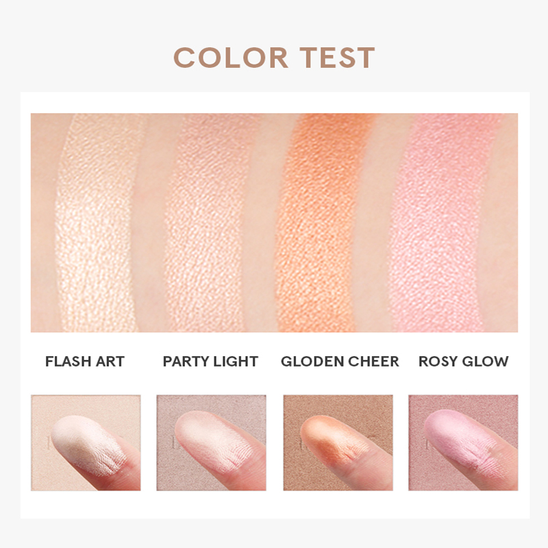 Palet Kombinasi Rias Wajah Bro - Highlighter Bronzer Palette ulasan dan harga