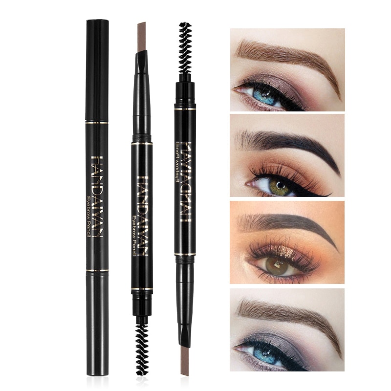 HANDAIYAN pensil alis otomatis - Eyebrow Pomade Pencil ulasan dan harga