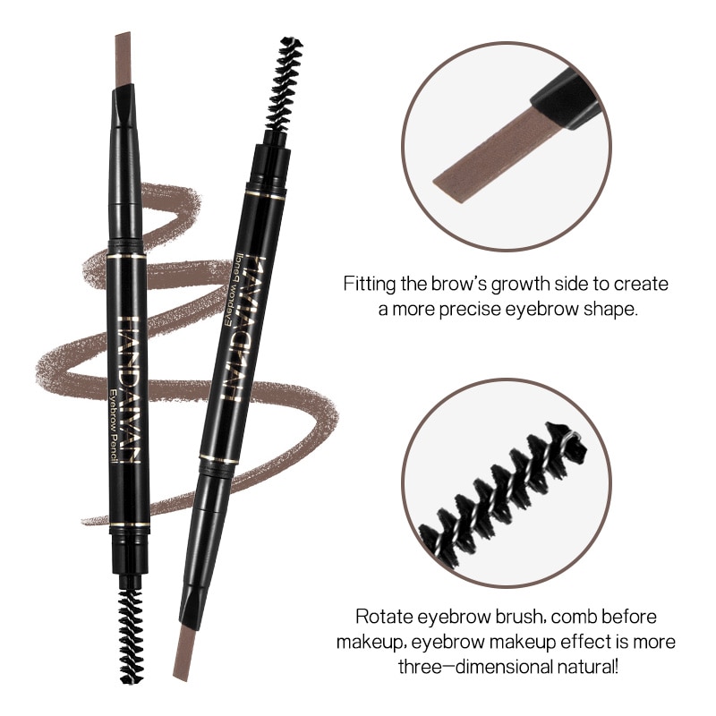 HANDAIYAN pensil alis otomatis - Eyebrow Pomade Pencil ulasan dan harga