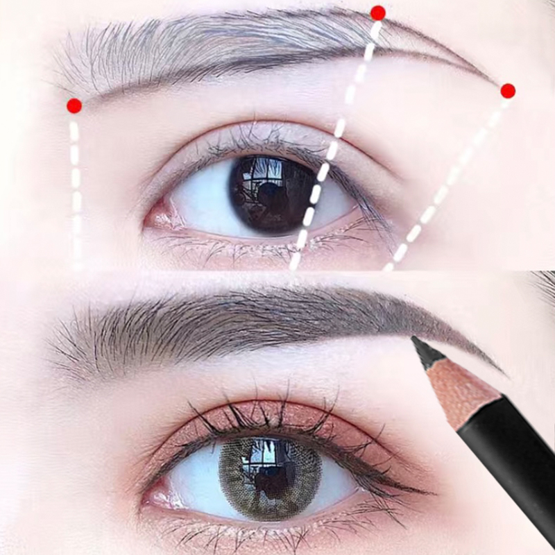 Pena alis tahan air dengan kua - Eyebrow Pomade Pencil ulasan dan harga
