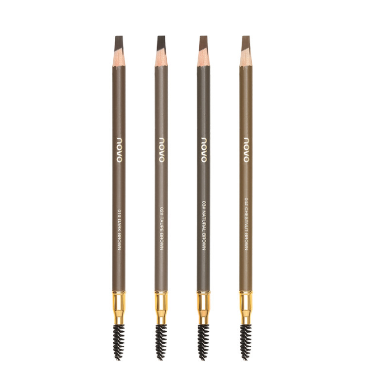 Pena alis tahan air dengan kua - Eyebrow Pomade Pencil ulasan dan harga
