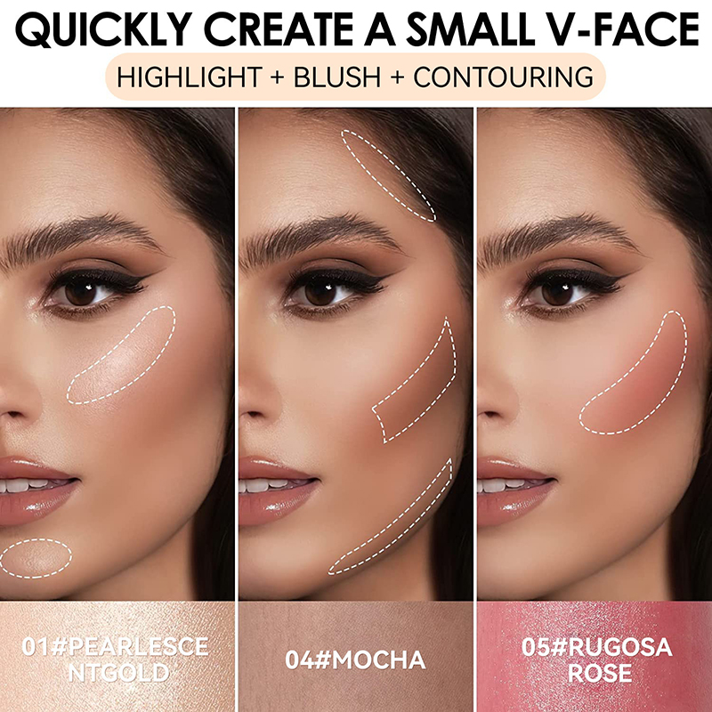 Highlighter batu mutiara wajah - Beauty Gems Makeup ulasan dan harga