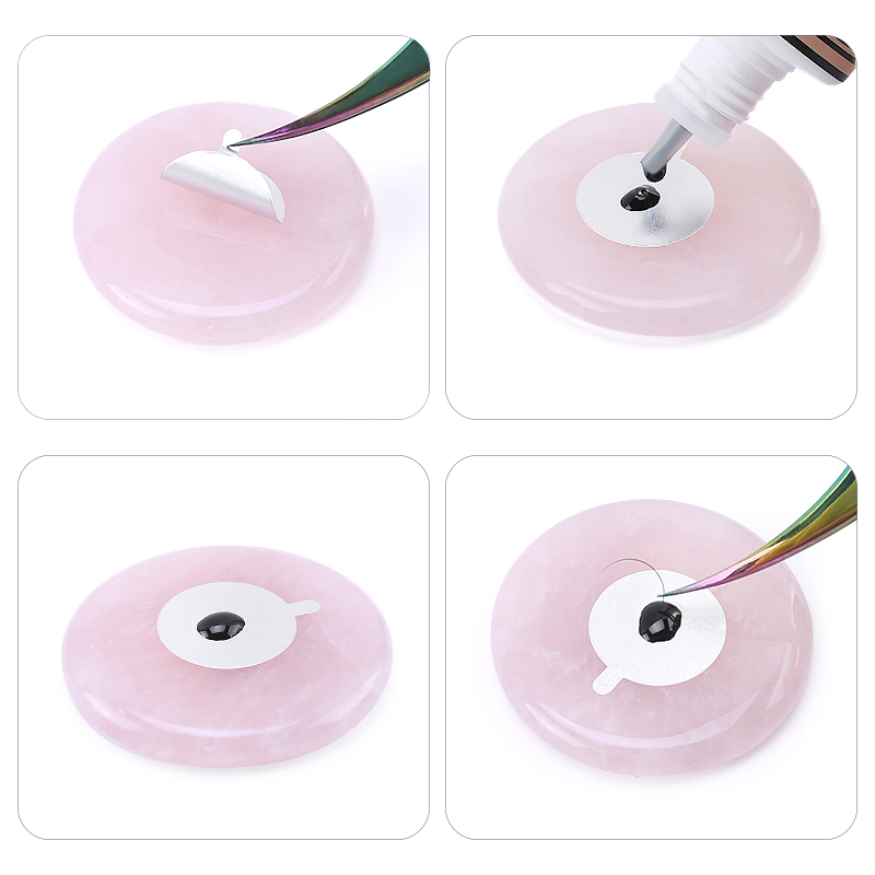 Lem palet ekstensi bulu mata,  - Beauty Gems Makeup ulasan dan harga