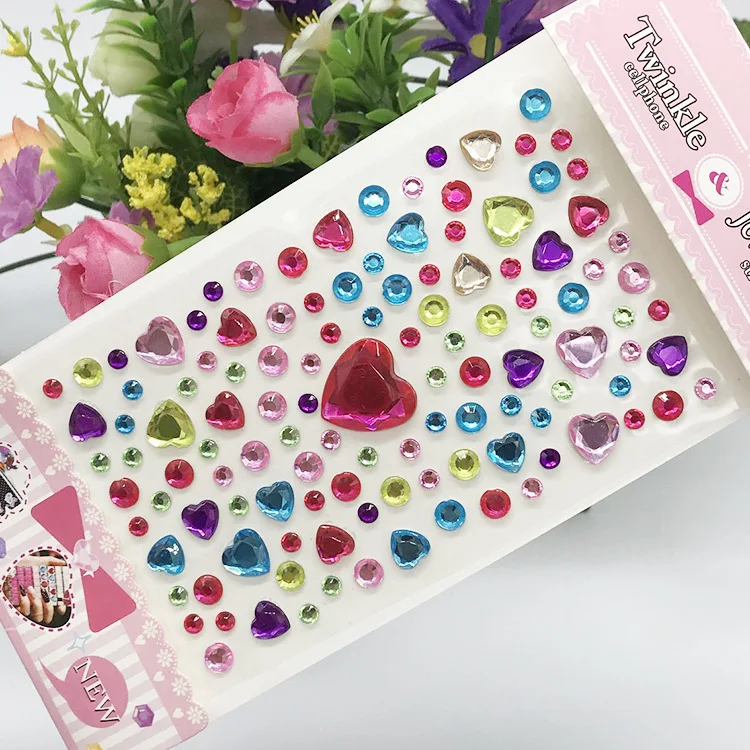 Stiker Anak-anak Mainan Wajah  - Beauty Gems Makeup ulasan dan harga