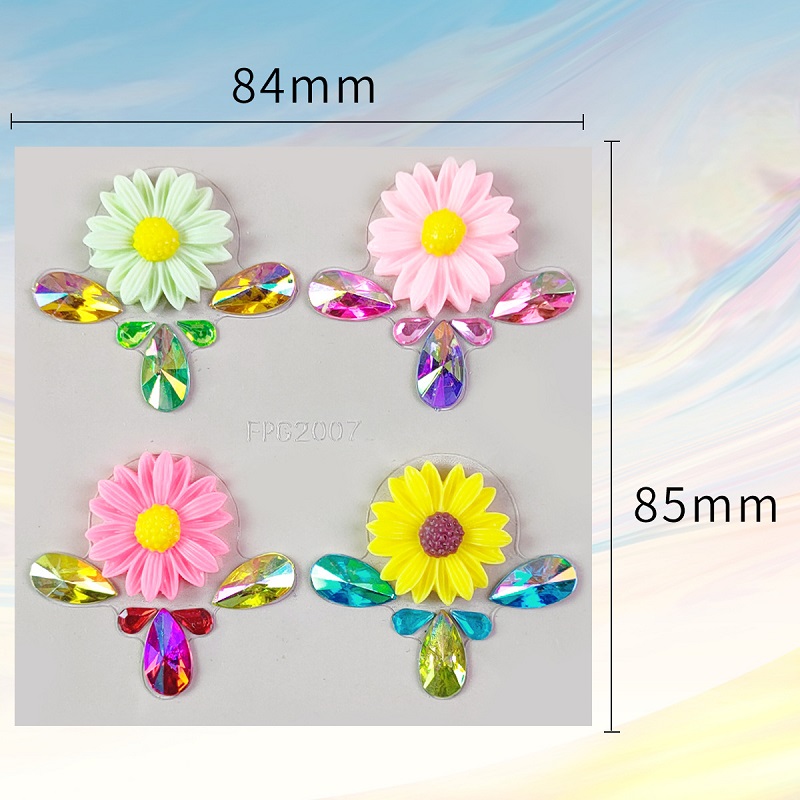 Baru 3D Rhinestones untuk Fest - Beauty Gems Makeup ulasan dan harga