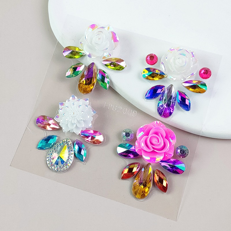 Baru 3D Rhinestones untuk Fest - Beauty Gems Makeup ulasan dan harga