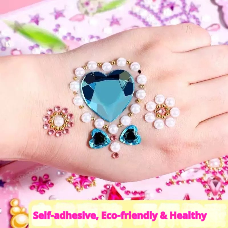 5 Buah Stiker Kristal Berlian  - Beauty Gems Makeup ulasan dan harga