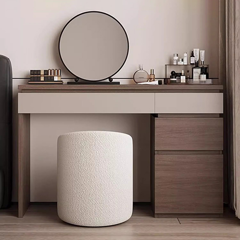 Rak Kayu Meja Rias Modern Sudu - Makeup Beauty Lounge ulasan dan harga
