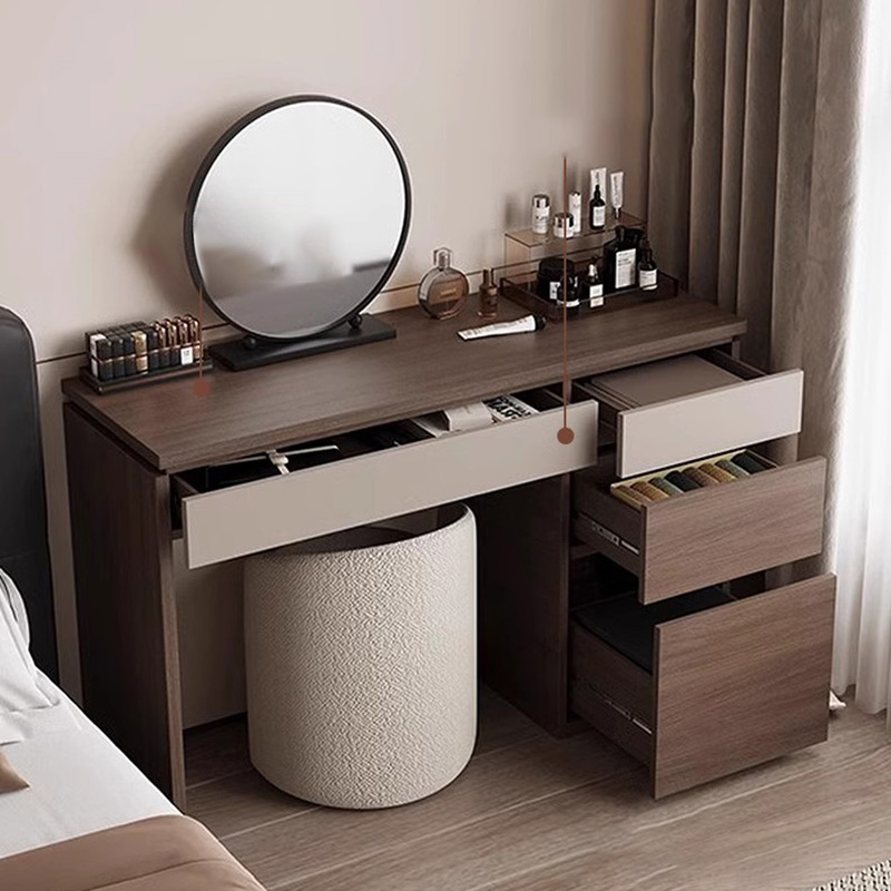 Rak Kayu Meja Rias Modern Sudu - Makeup Beauty Lounge ulasan dan harga