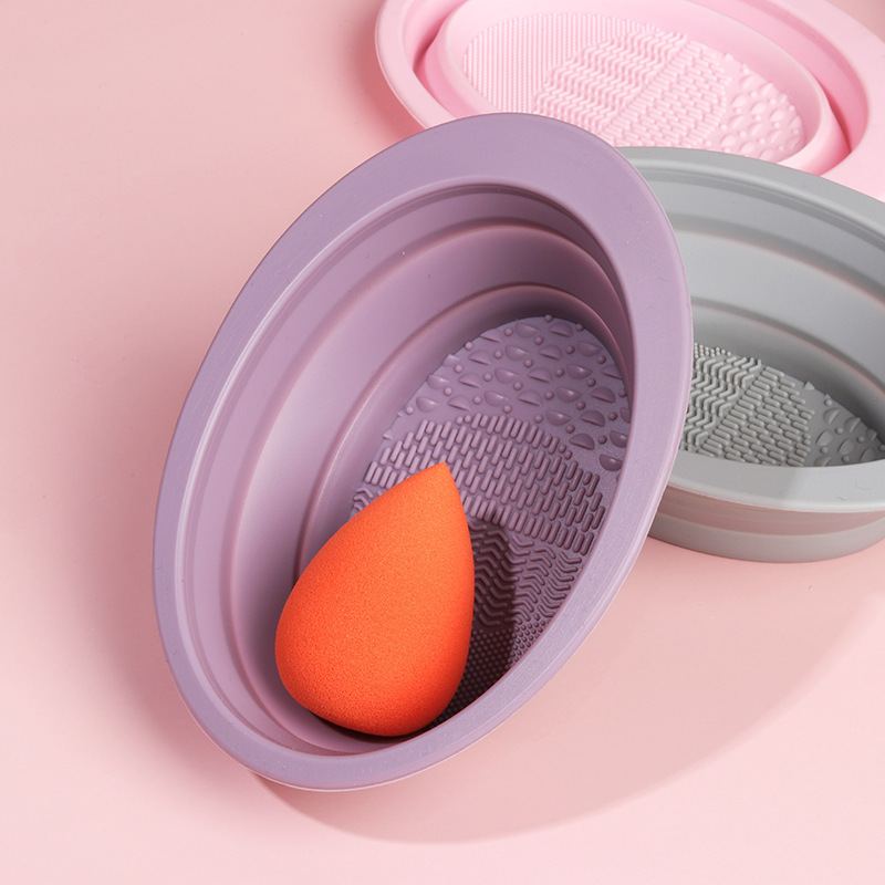 Sikat rias silikon, mangkuk pe - Beauty Makeup Tools Use ulasan dan harga