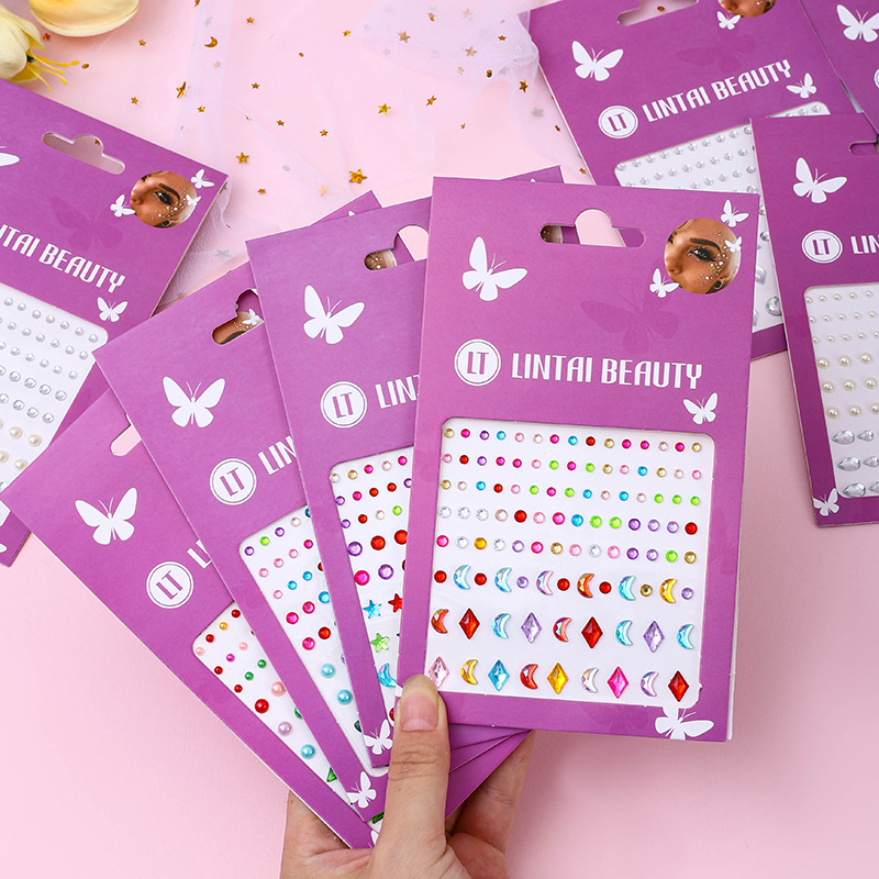 Stiker Permata Wajah Laris Man - Beauty Gems Makeup ulasan dan harga