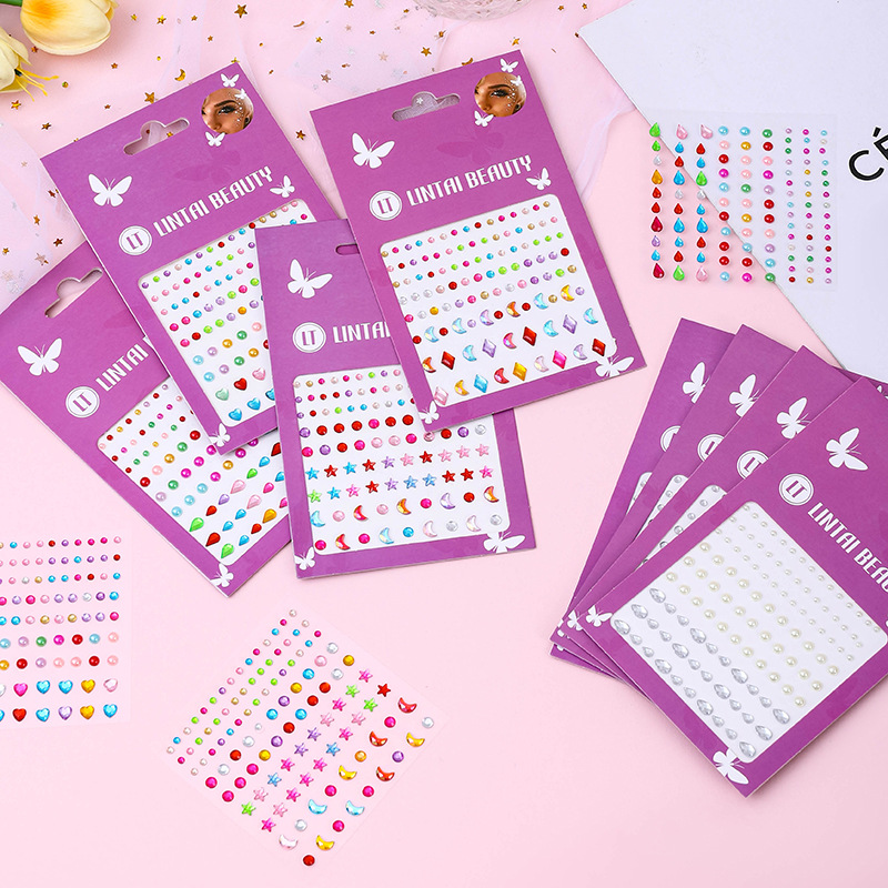Stiker Permata Wajah Laris Man - Beauty Gems Makeup ulasan dan harga