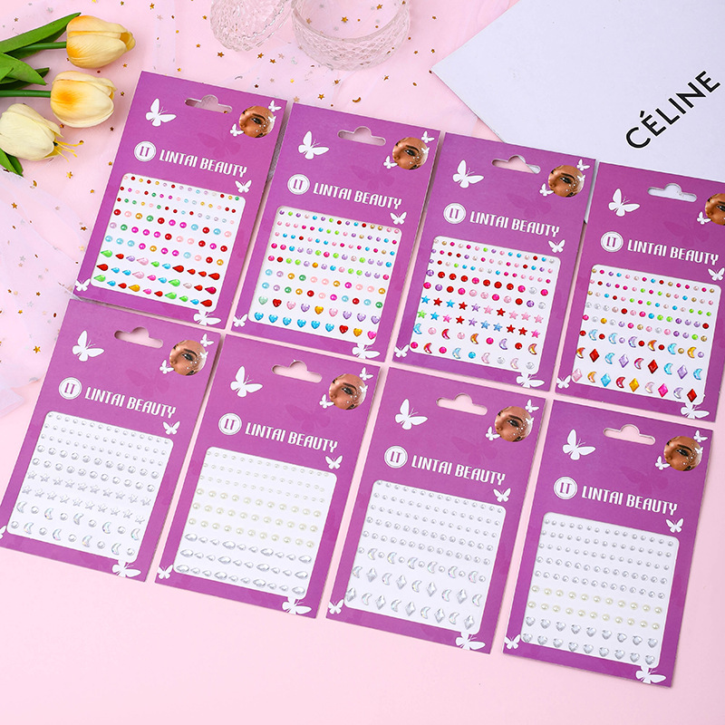 Stiker Permata Wajah Laris Man - Beauty Gems Makeup ulasan dan harga