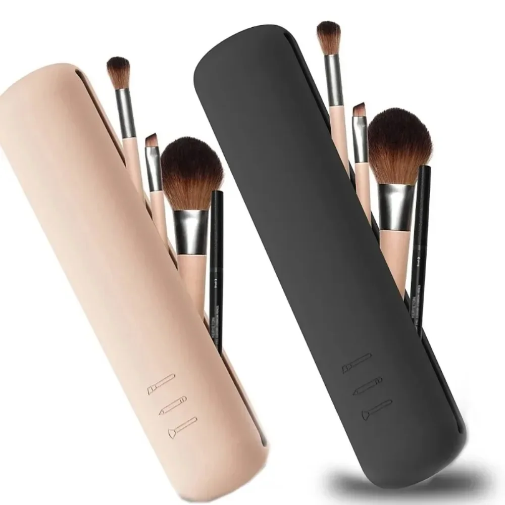 Tempat kuas rias wajah Travel  - Beauty Makeup Bag ulasan dan harga