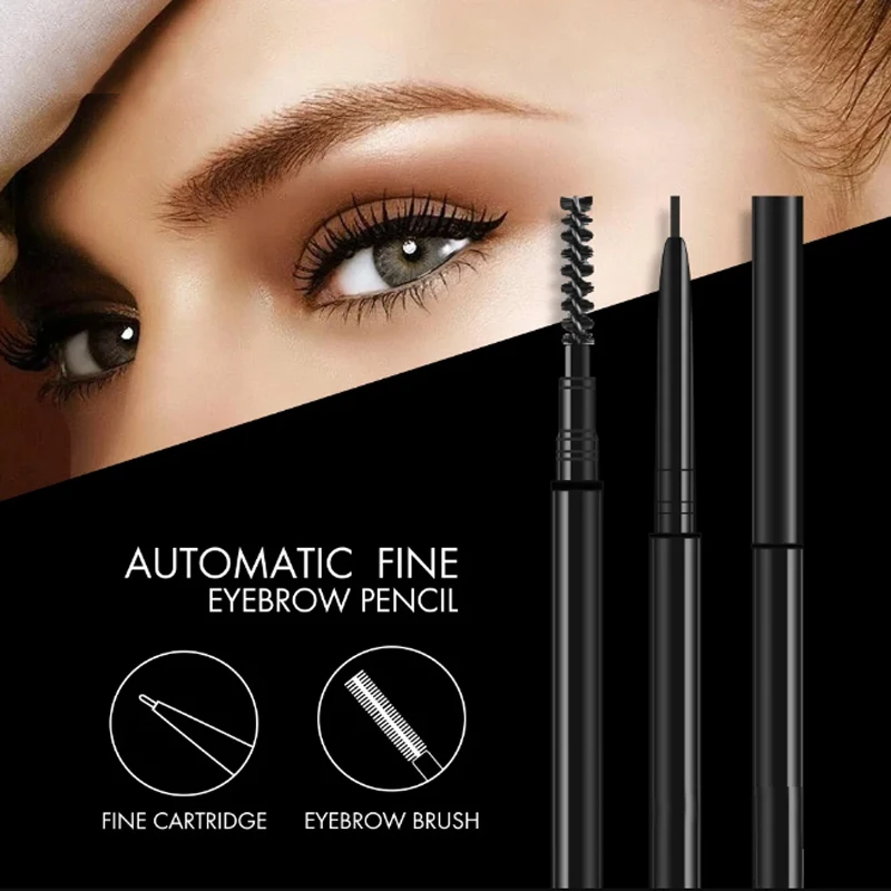 Pensil Alis Otomatis Dua Sisi, - Eyebrow Pomade Pencil ulasan dan harga