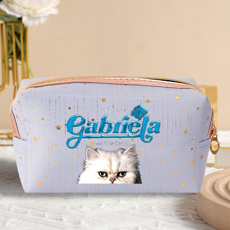Tas Makeup Fashion K POP K-KAT - Beauty Makeup Bag ulasan dan harga