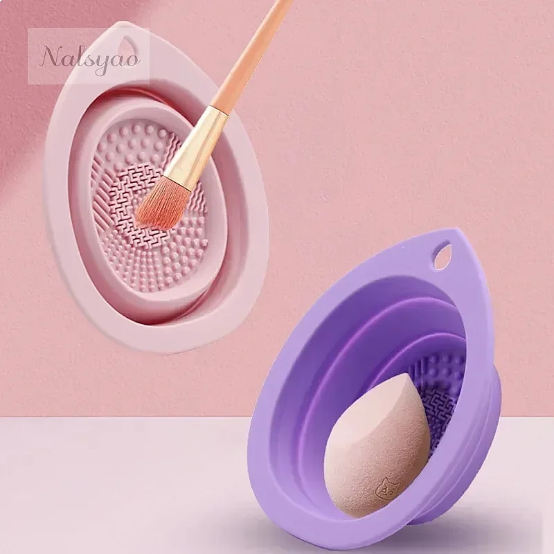 Kotak Pembersih Kuas Makeup Li - Beauty Makeup Tools Use ulasan dan harga